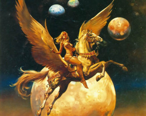 Картинка фэнтези пегасы