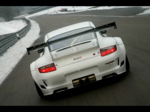 Картинка 2009 porsche 911 gt3 rsr автомобили