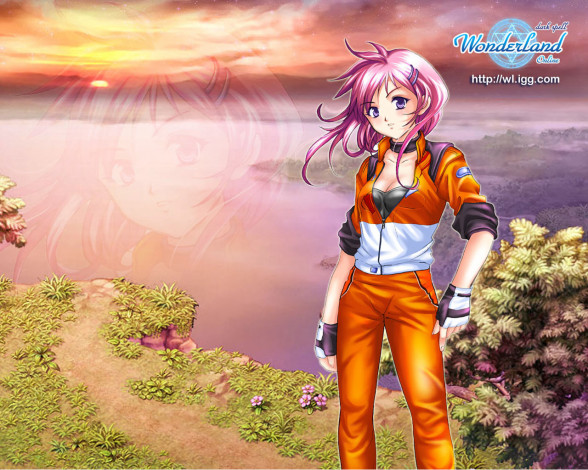 Обои картинки фото аниме, wonderland