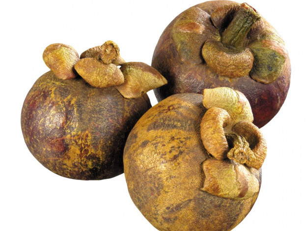 Обои картинки фото еда, мангостин