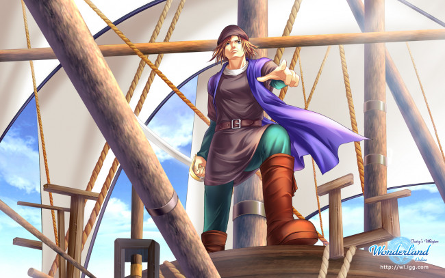 Обои картинки фото аниме, wonderland