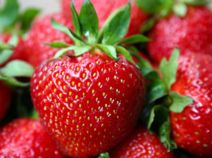 Картинка еда клубника земляника