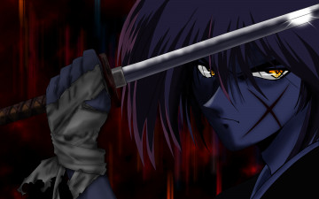 Картинка аниме rurouni kenshin
