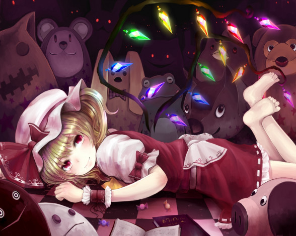Обои картинки фото аниме, touhou