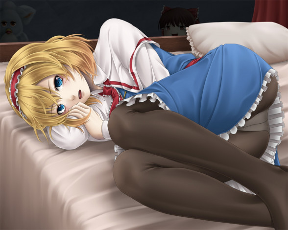 Обои картинки фото аниме, touhou