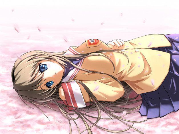 Обои картинки фото аниме, clannad
