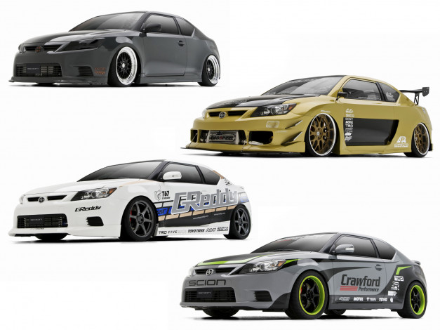 Обои картинки фото автомобили, scion