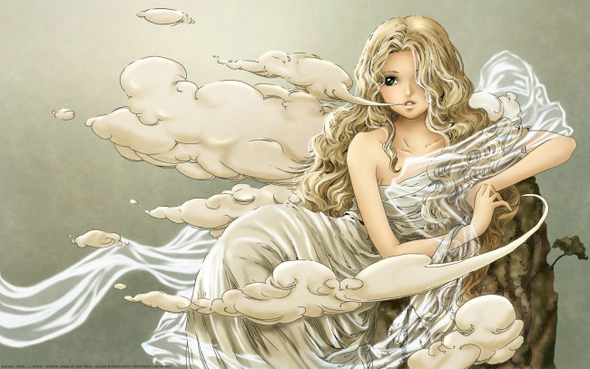 Обои картинки фото аниме, angels, demons