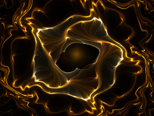 Картинка 3д графика fractal фракталы узор фон