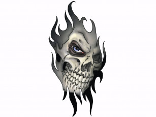 Картинка череп фэнтези нежить рисунок глаз