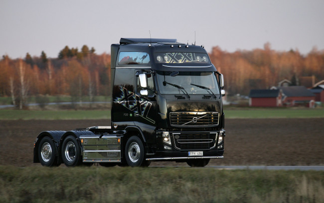 Обои картинки фото автомобили, volvo, trucks, авто
