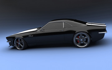Картинка автомобили 3д concept-ss camaro ss chevrolet