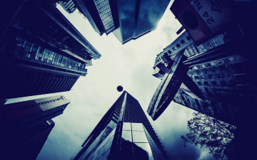 Картинка города здания дома город небоскребы