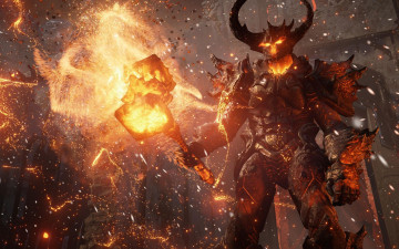 Картинка unreal engine4 видео игры engine молот монстр