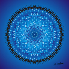 Картинка рисованные абстракция фрактал цвета узор фон