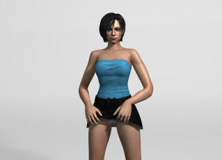 Картинка 3д+графика people+ люди девушка