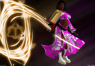 обоя 3д графика, fantasy , фантазия, девушка