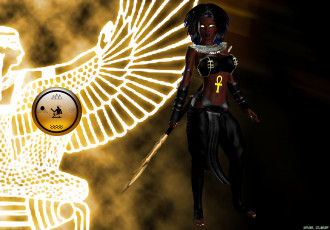 Картинка 3д+графика fantasy+ фантазия девушка фон