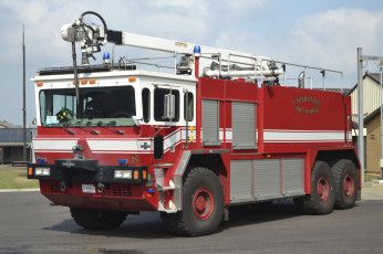 Картинка автомобили пожарные+машины пожарный спецтехника автомобиль красный колеса дорога