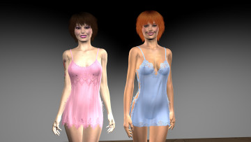 Картинка 3д+графика people+ люди взляд девушки