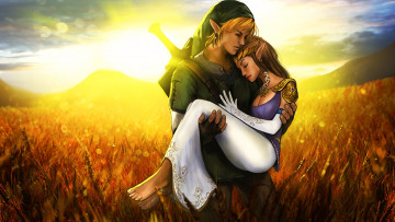 Картинка the+legend+of+zelda видео+игры поле