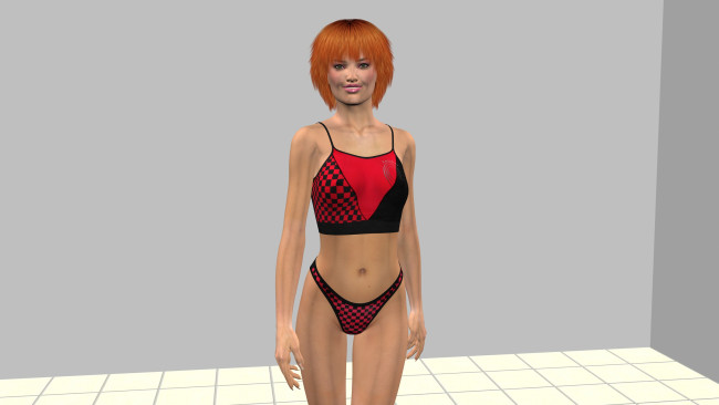 Обои картинки фото 3д графика, people , люди, девушка, взгляд