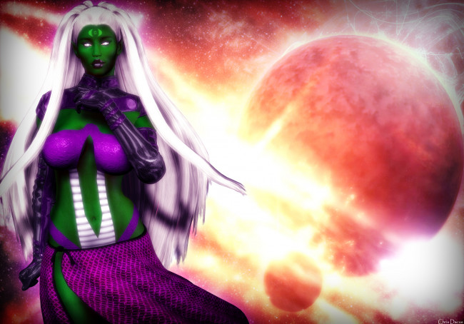 Обои картинки фото 3д графика, fantasy , фантазия, девушка