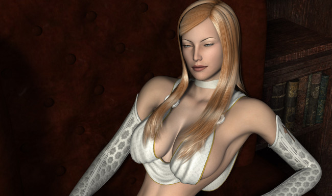 Обои картинки фото 3д графика, люди , people, девушка, фон, взгляд