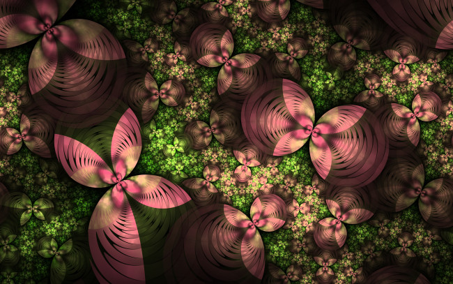 Обои картинки фото 3д графика, фракталы , fractal, узор, фон, цвета