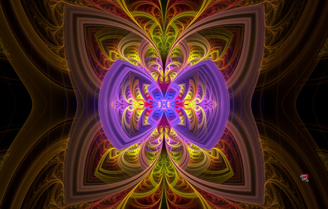 Обои картинки фото 3д графика, фракталы , fractal, узор, фон, цвета