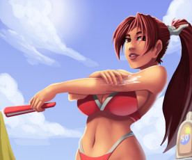 Картинка векторная+графика девушки+ girls взгляд девушка фон