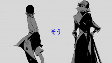 Картинка аниме k+project Ята мисаки фушими сарухико парни проект кей фон