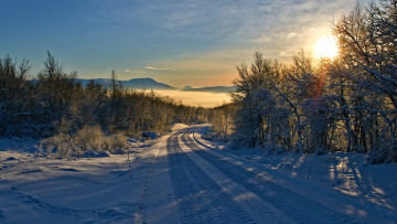 Картинка природа зима снег