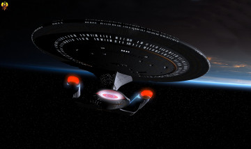 Картинка космос арт космический корабль полет вселенная планета