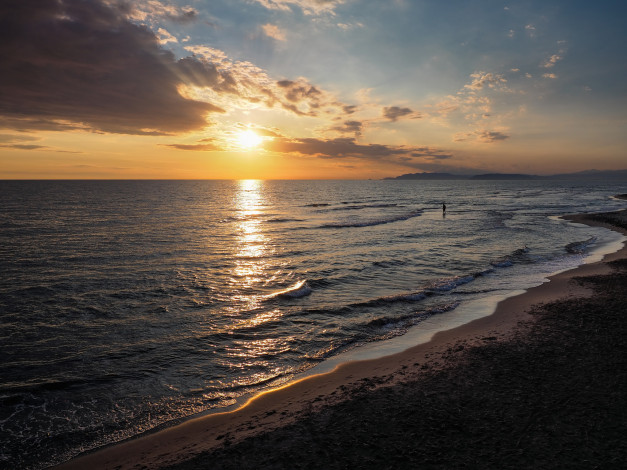 Обои картинки фото природа, восходы, закаты, рассвет