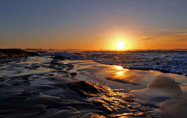 Обои картинки фото природа, восходы, закаты, рассвет