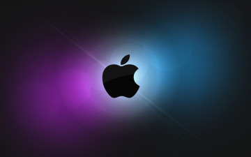 Картинка компьютеры apple логотип фон