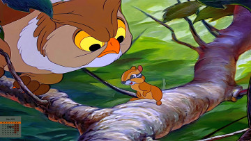 Картинка календари кино +мультфильмы дерево барсук филин 2018 взгляд