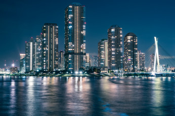 Картинка tokyo+city города токио+ Япония простор