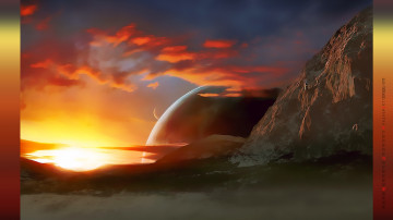 Картинка календари компьютерный+дизайн планета гора