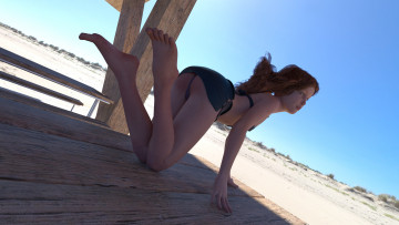 Картинка 3д+графика люди+ people фон взгляд девушка