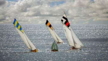 обоя спорт, парусный спорт, регата