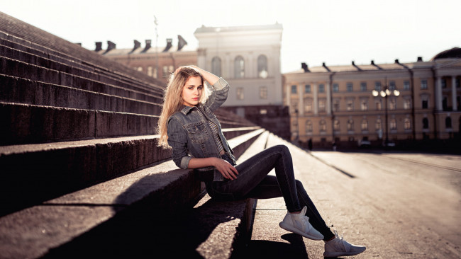 Обои картинки фото девушка, девушки, -unsort , блондинки,  светловолосые, модель