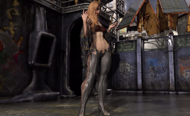 Обои картинки фото 3д графика, люди , people, фон, взгляд, девушка