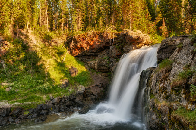 Обои картинки фото природа, водопады, простор