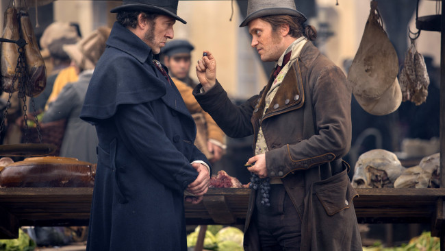 Обои картинки фото l’empereur de paris , 2019, кино фильмы, l’empereur de paris, криминал, история, триллер, видок, охотник, на, призраков, кадры, из, фильма