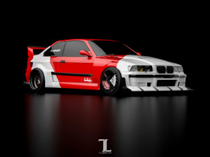 обоя автомобили, 3д, bmw