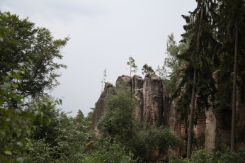 Картинка заповедник+чешский+рай природа горы заповедник чешский рай