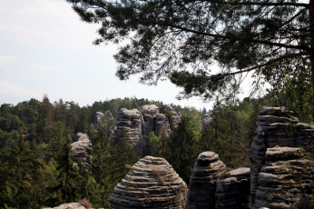 Картинка заповедник+чешский+рай природа горы заповедник чешский рай