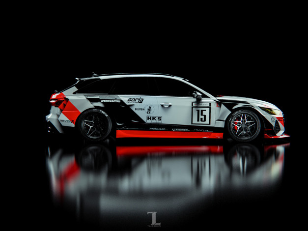 Обои картинки фото автомобили, 3д, audi